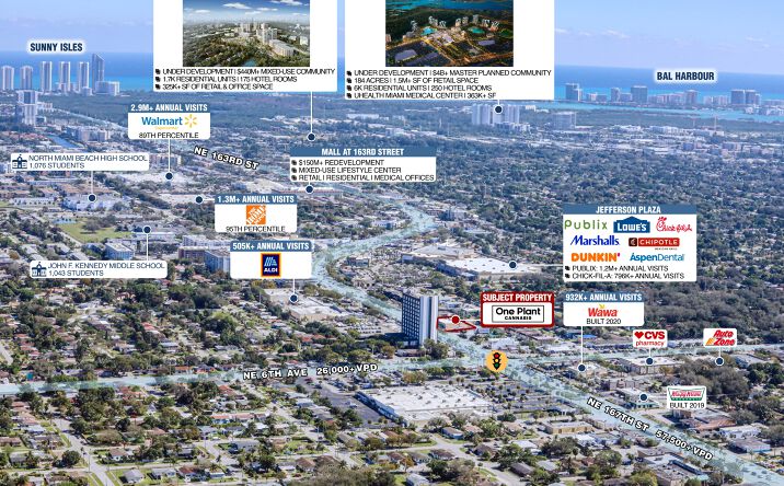 Pictures of Retail property located at 698 NE 167th St, Miami, FL 33162 for sales - image #1