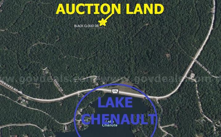 Pictures of Land property located at Black Cloud Drive, Cherokee Village, AR 72529 for sales - image #1