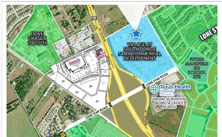 Pictures of Land property located at NEQ Highway 287 & Lone Star Rd, Mansfield, TX 76063 for sales - image #1