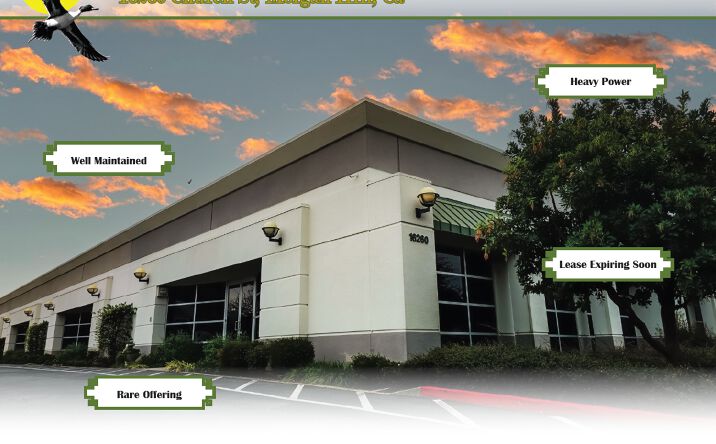 Pictures of Industrial property located at 16260 Church St, Morgan Hill, CA 95037 for sales - image #1