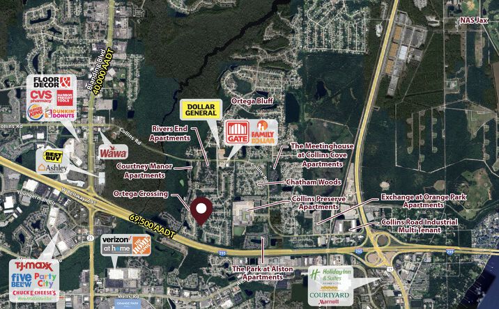 Pictures of Land, Multifamily property located at 8718 Greatpine Ln W, Jacksonville, FL 32244 for sales - image #1