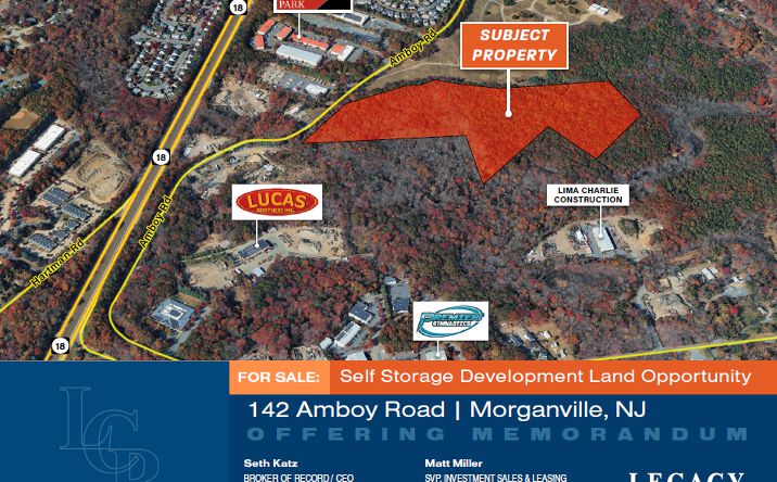 Pictures of Land, Self Storage property located at 142 Amboy Rd, Marlboro Township, NJ 07751 for sales - image #1