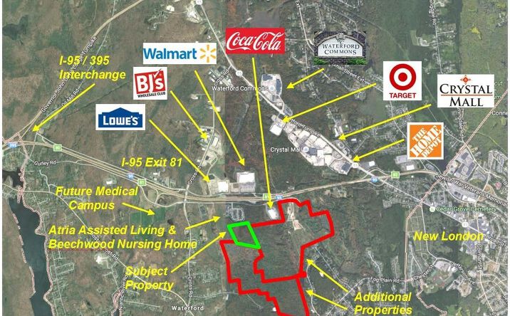 Pictures of Land property located at 166R Waterford Pkwy S, Waterford, CT 06385 for sales - image #1