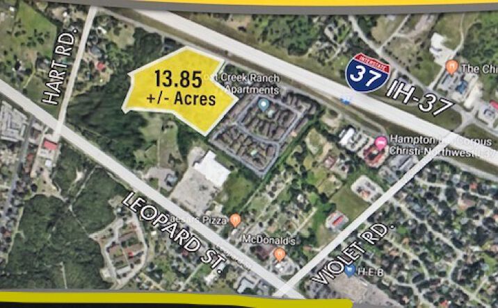 Pictures of Land property located at I-37 Frontage Rd  Near Violet Rd., Corpus Christi, TX 78410 for sales - image #1