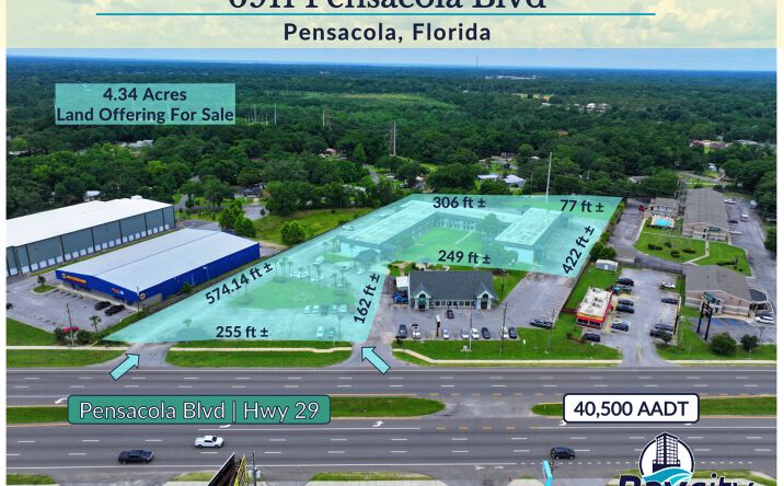 Pictures of Land property located at 6911 Pensacola Blvd, Pensacola, FL 32505 for sales - image #1