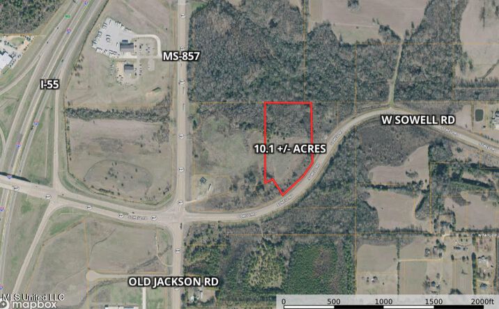 Pictures of Land property located at Sowell Road, Canton, MS 39046 for sales - image #1