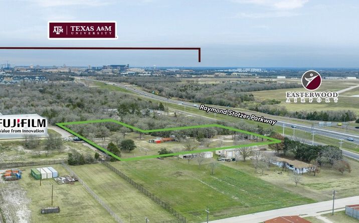 Pictures of Land property located at 4842 Raymond Stotzer Pkwy, College Station, TX 77845 for sales - image #1