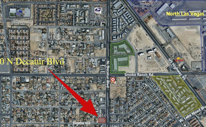Pictures of Land property located at 2200 N Decatur Blvd, Las Vegas, NV 89108 for sales - image #1