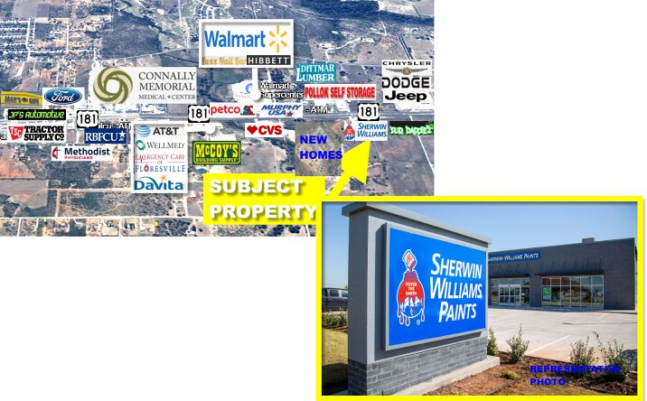 Pictures of Retail property located at 1140 U.S. 181, Floresville, TX 78114 for sales - image #1