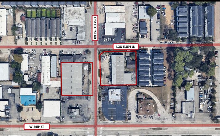 Pictures of Industrial property located at 3401 Oak Forest Drive, Houston, TX 77018, 3410 Oak Forest Drive, Houston, TX 77018 for sales - image #1