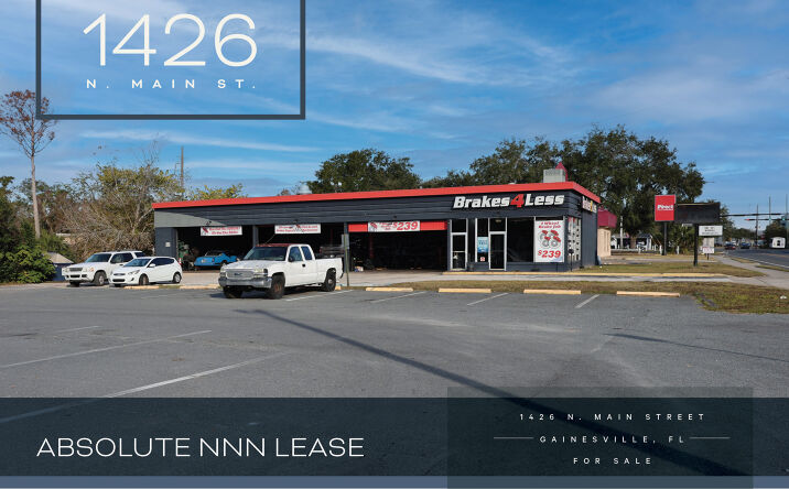 Pictures of Retail property located at 1426 N Main St, Gainesville, FL 32601 for sales - image #1