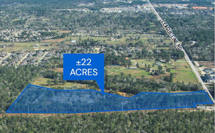 Pictures of Land property located at 10594 League Line Rd, Conroe, TX 77304 for sales - image #1