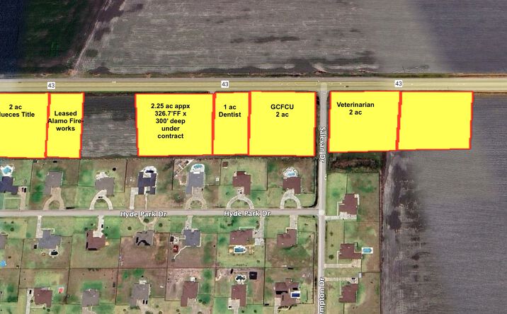 Pictures of Land property located at FM 43 -Extension of Weber Rd, Corpus Christi, TX 78415 for sales - image #1