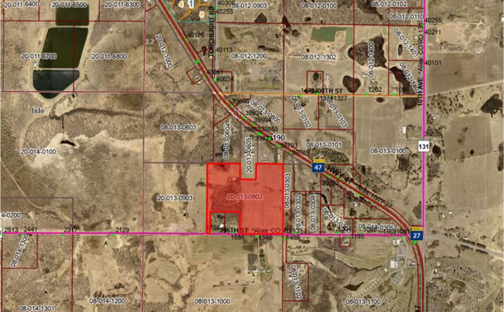 Pictures of Land property located at Hwy 47 & Hwy 27, Isle, MN 56342 for sales - image #1