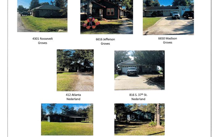 Pictures of Multifamily property located at 3022 Jackie St, Orange, TX 77630, 2914 Pipeline Rd, Orange, TX 77630, 4301 Roosevelt Ave, Groves, TX 77619, 6616 Jefferson Blvd, Groves, TX 77619, 6650 Madison Blvd, Groves, TX 77619, 412 Atlanta Ave, Nederland, TX 77627, 816 S 37th St, Nederland, TX 77627, 816 S 37th St, Nederland, TX 77627 for sales - image #1