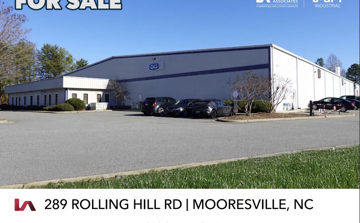 Pictures of Industrial property located at 289 Rolling Hill Rd, Mooresville, NC 28117 for sales - image #1