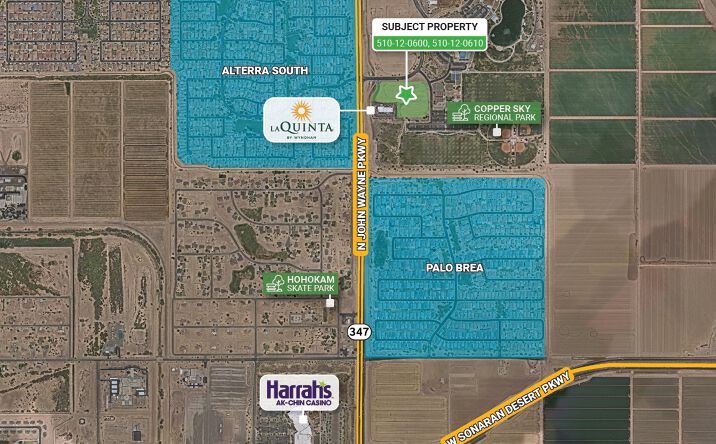 Pictures of Land property located at 44345 M.L.K. Jr. Blvd, Maricopa, AZ 85138 for sales - image #1
