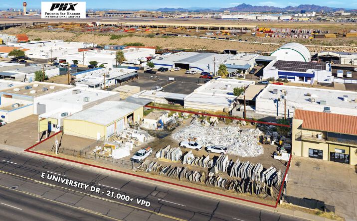 Pictures of Industrial property located at 4322 E University Dr, Phoenix, AZ 85034 for sales - image #1
