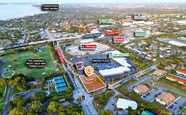 Pictures of Land property located at 12971 McGregor Blvd, Fort Myers, FL 33919 for sales - image #1