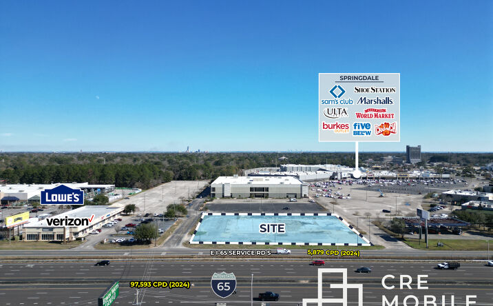 Pictures of Land property located at 3250 Airport Blvd, Mobile, AL 36606 for sales - image #1