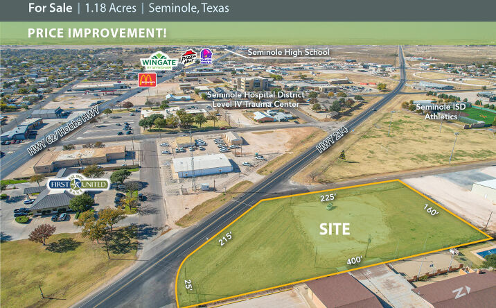 Pictures of Land property located at 201 NW 5th St, Seminole, TX 79360 for sales - image #1