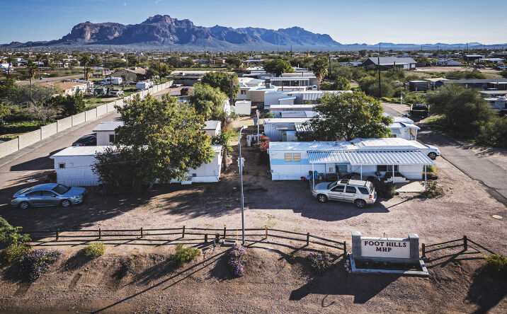 Pictures of Mobile Home Park property located at 349 N Royal Palm Rd, Apache Junction, AZ 85119 for sales - image #1