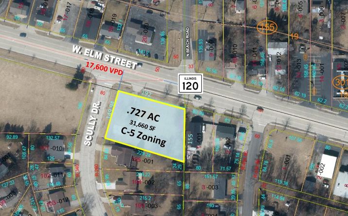 Pictures of Land, Retail property located at 5101 W Elm Street, McHenry, IL 60050 for sales - image #1