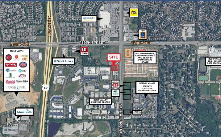Pictures of Land property located at 16050-16068 Metcalf Ave, Stilwell, KS 66085 for sales - image #1
