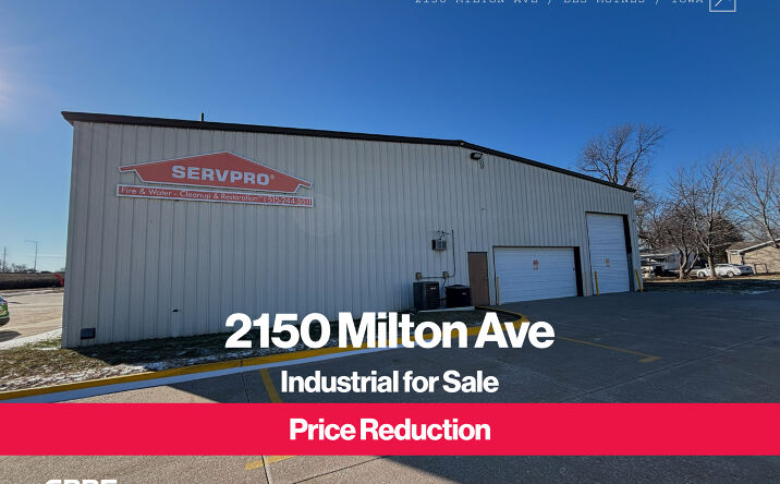 Pictures of Industrial property located at 2150 Milton Ave, Des Moines, IA 50317 for sales - image #1