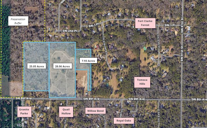 Pictures of Land property located at 9900 SW 8th Ave, Gainesville, FL 32607 for sales - image #1