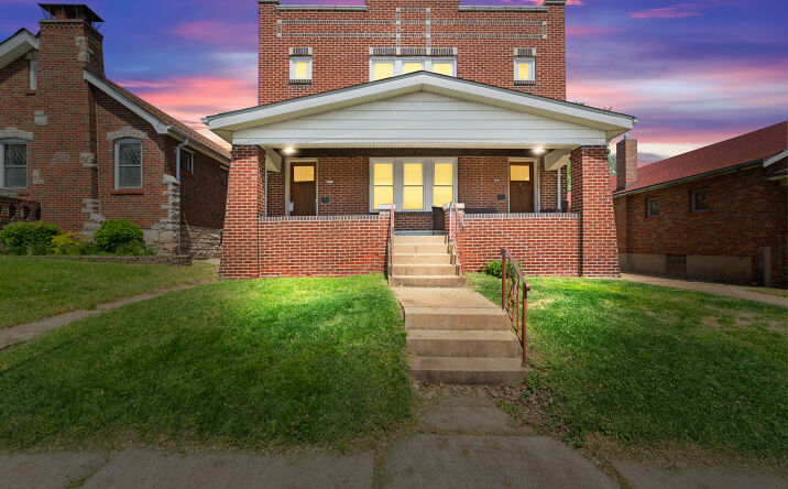 Pictures of Multifamily property located at 6075 Hartford St, St. Louis, MO 63139 for sales - image #1
