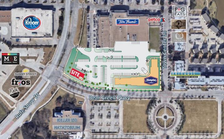 Pictures of Land property located at 1001 Bear Creek Pkwy, Keller, TX 76248 for sales - image #1