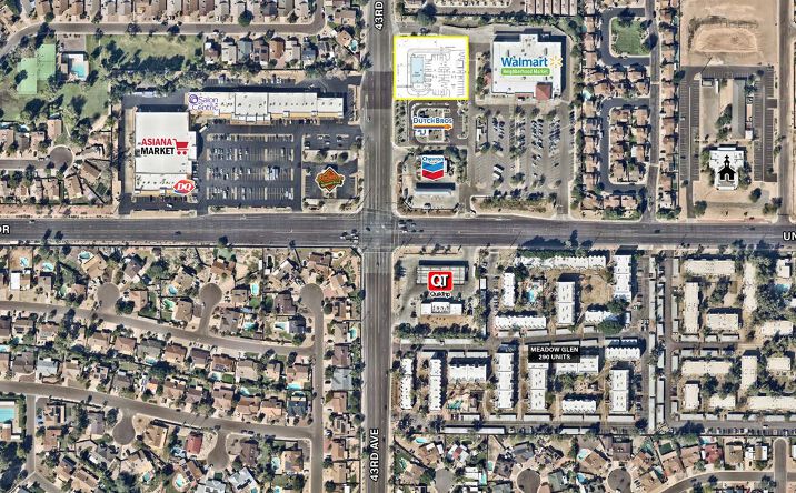 Pictures of Retail, Land property located at 43rd Ave & Union Hills Drive, Glendale, AZ 85308 for sales - image #1