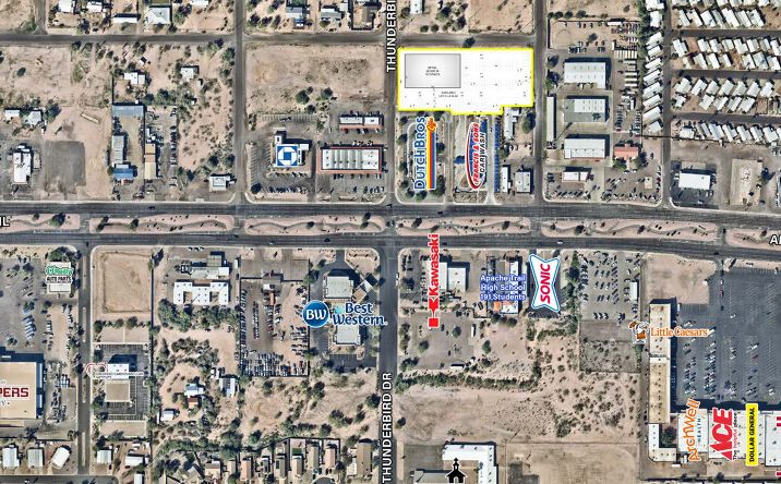 Pictures of Land property located at Thunderbird Drive & Apache Trail, Apache Junction, AZ 85120 for sales - image #1
