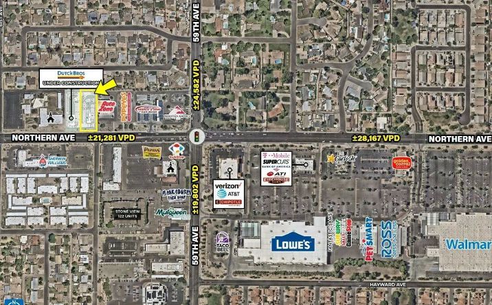Pictures of Retail, Land property located at 6010 W Northern Avenue, Glendale, AZ 85301 for sales - image #1