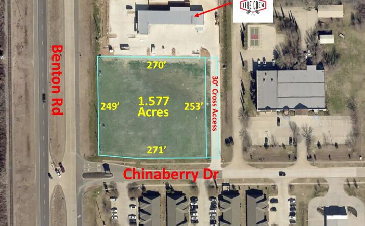 Pictures of Land property located at 1001 Chinaberry Drive, Bossier City, LA 71111 for sales - image #1