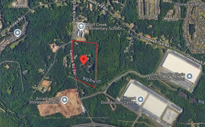 Pictures of Land property located at 4550 Derrick Rd SW, College Park, GA 30349 for sales - image #1