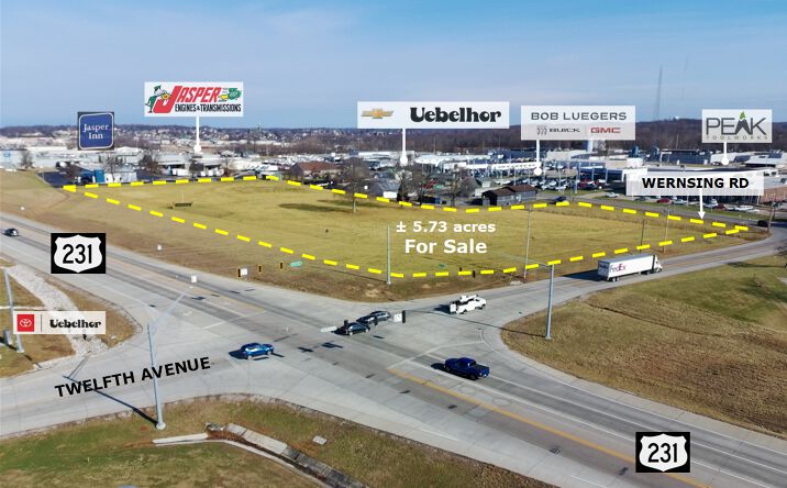 Pictures of Land property located at Wernsing Rd, Jasper, IN 47546 for sales - image #1