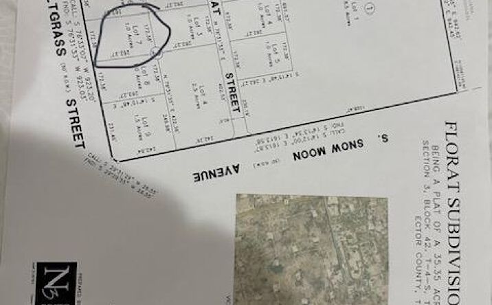 Pictures of Land property located at TBD E Saltgrass St, Odessa, TX 79766 for sales - image #1