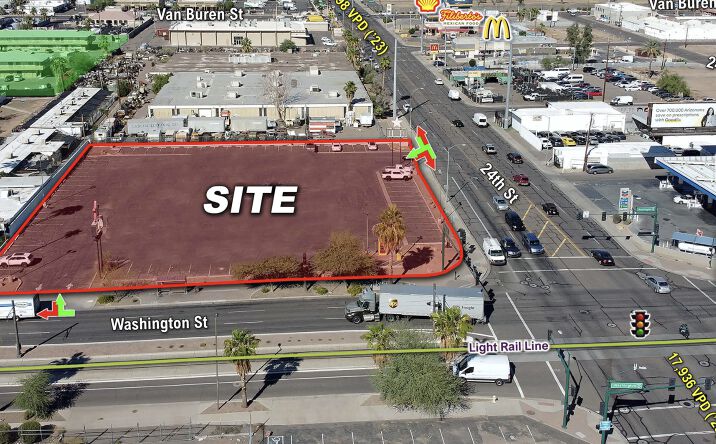 Pictures of Land property located at 2348 E Washington St, Phoenix, AZ 85034 for sales - image #1