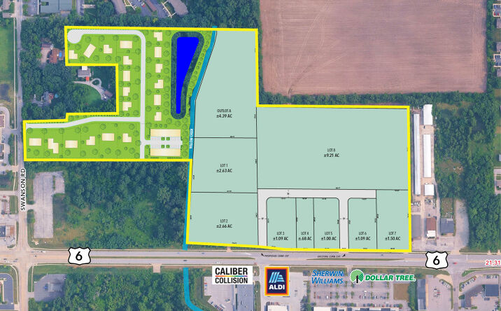 Pictures of Land property located at 5740 US Hwy 6, Portage, IN 46368 for sales - image #1