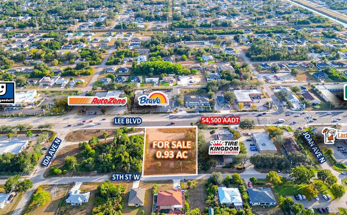 Pictures of Land property located at 2910 Lee Blvd, Lehigh Acres, FL 33971 for sales - image #1