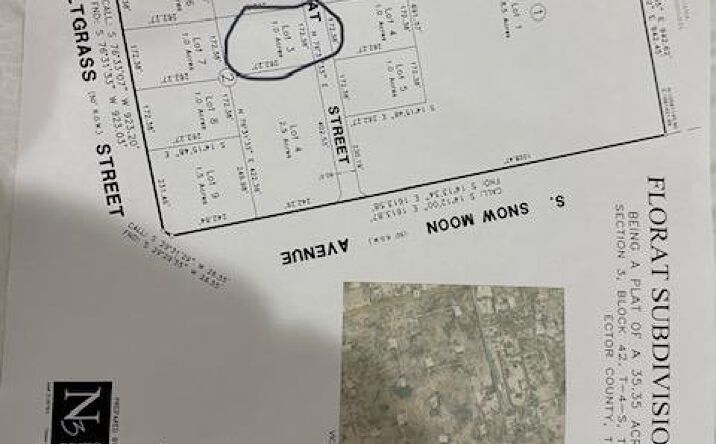 Pictures of Land property located at TBD E FloratSt, Odessa, TX 79766 for sales - image #1