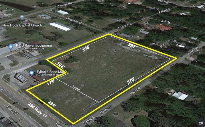 Pictures of Land property located at 236 Hwy 17 N., Palatka, FL 32177 for sales - image #1