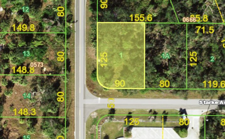Pictures of Land property located at 17298 Starke Ave, Port Charlotte, FL 33948 for sales - image #1