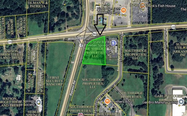 Pictures of Hospitality, Land, Office, Retail property located at Highway 25, Heber Springs, AR 72543 for sales - image #1