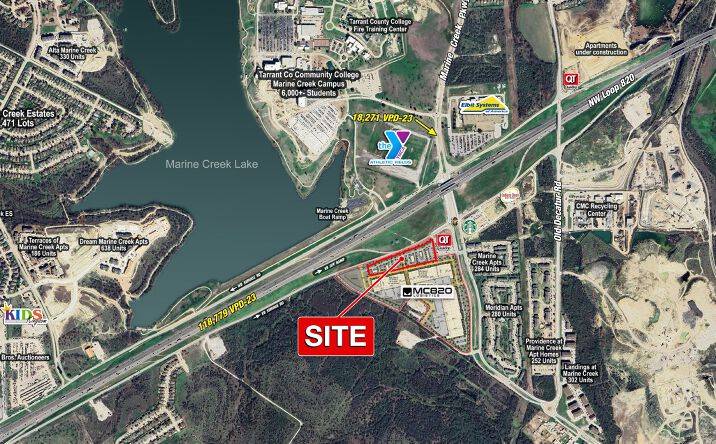 Pictures of Retail property located at 4577 Marine Creek Pkwy, Fort Worth, TX 76106 for sales - image #1