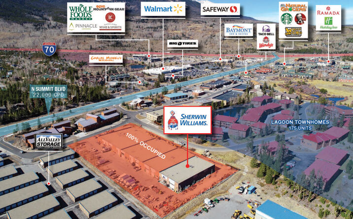 Pictures of Retail property located at 699 Ten Mile Drive, Frisco, CO 80433 for comps - image #1