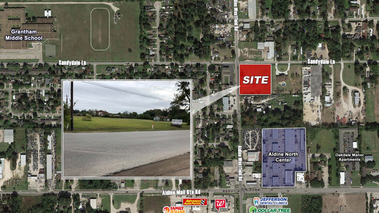 13220 Aldine Westfield at Sandydale, Houston, TX 77039 Land for Sale