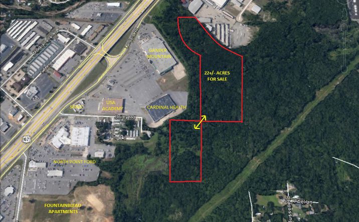 Pictures of Land property located at Frontage Rd, North Little Rock, AR 72114 for sales - image #1
